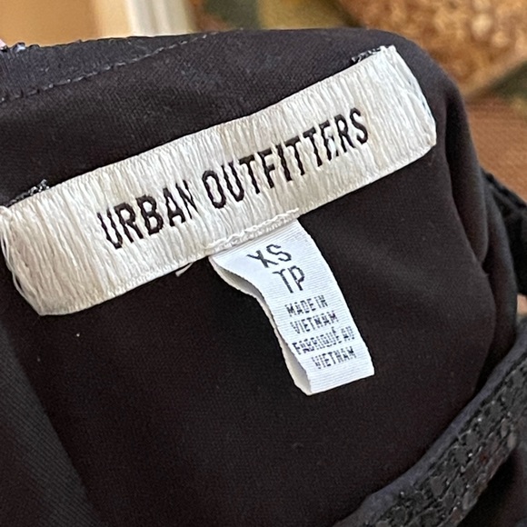 Urban Outfitters Black Sequin Mini Dress - Picture 4 of 5